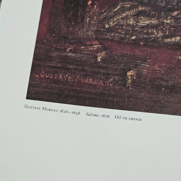 Armand Hammer Collection 1986 Shareholders Meeting Poster Gustave Moreau Salome - Picture 4 of 9